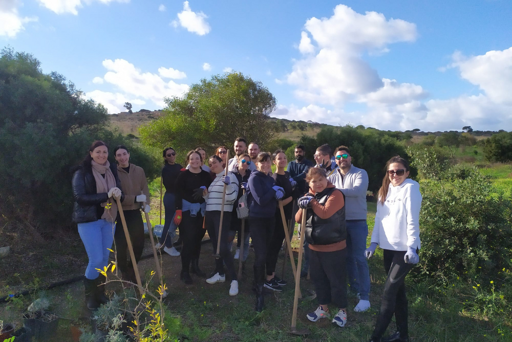 Tree Planting in Malta’s northern ‘Park tal-Majjistral’ in Mellieha
