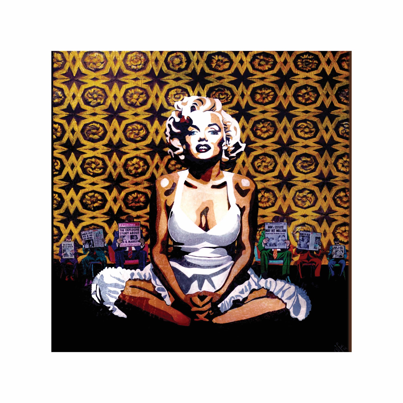 Gilded glare - the price of fame