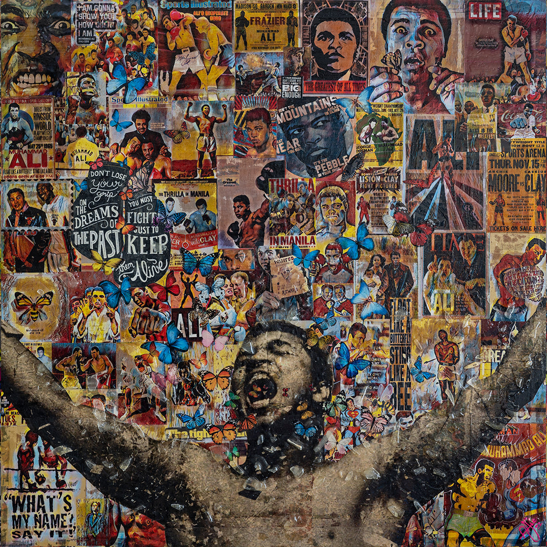 MOHAMMED ALI - PRINT 50 X 50cm